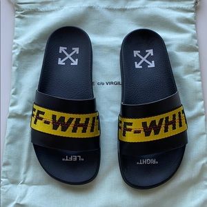 OFF-WHITE INDUSTRIAL SLIDER